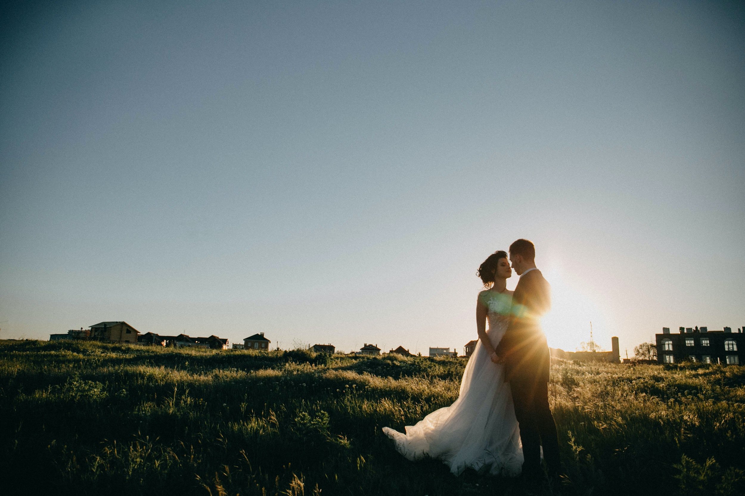 Sunset wedding photography | Cherished memories studio