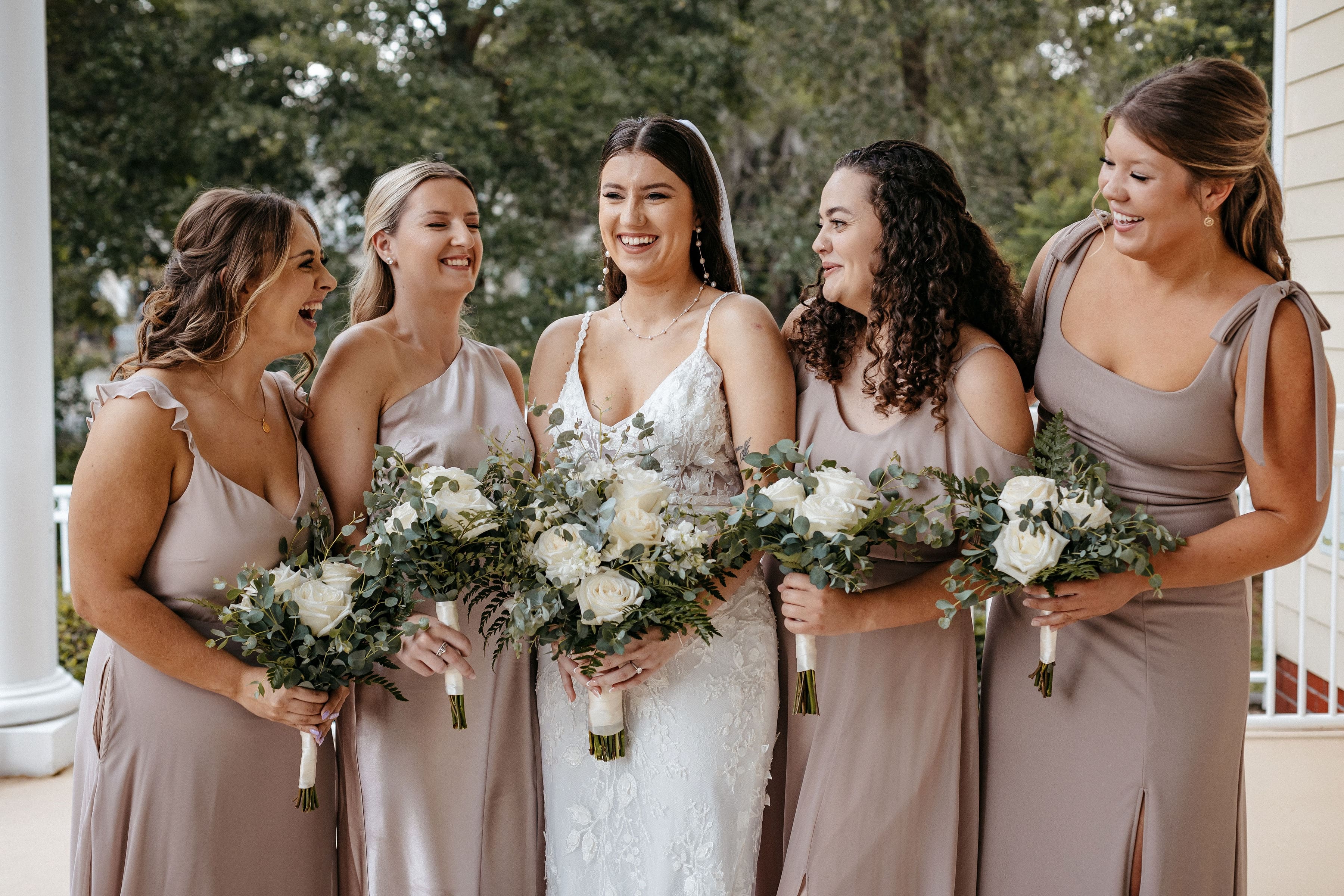 Bride with her bridesmaid | Cherished Memories Studio
