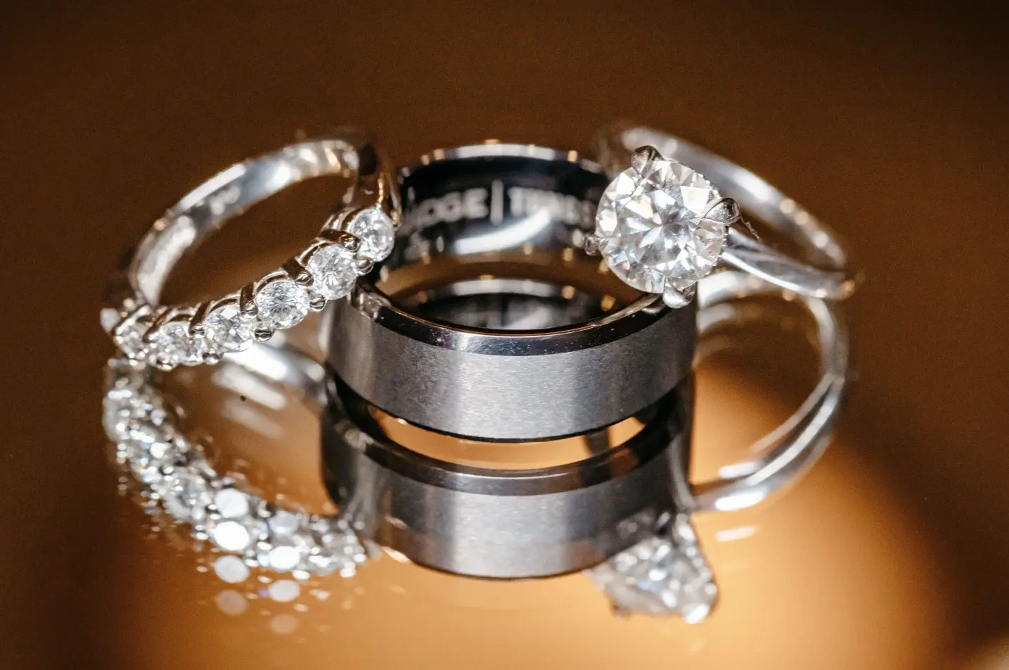 Couple Wedding Ring | Cherished Memories