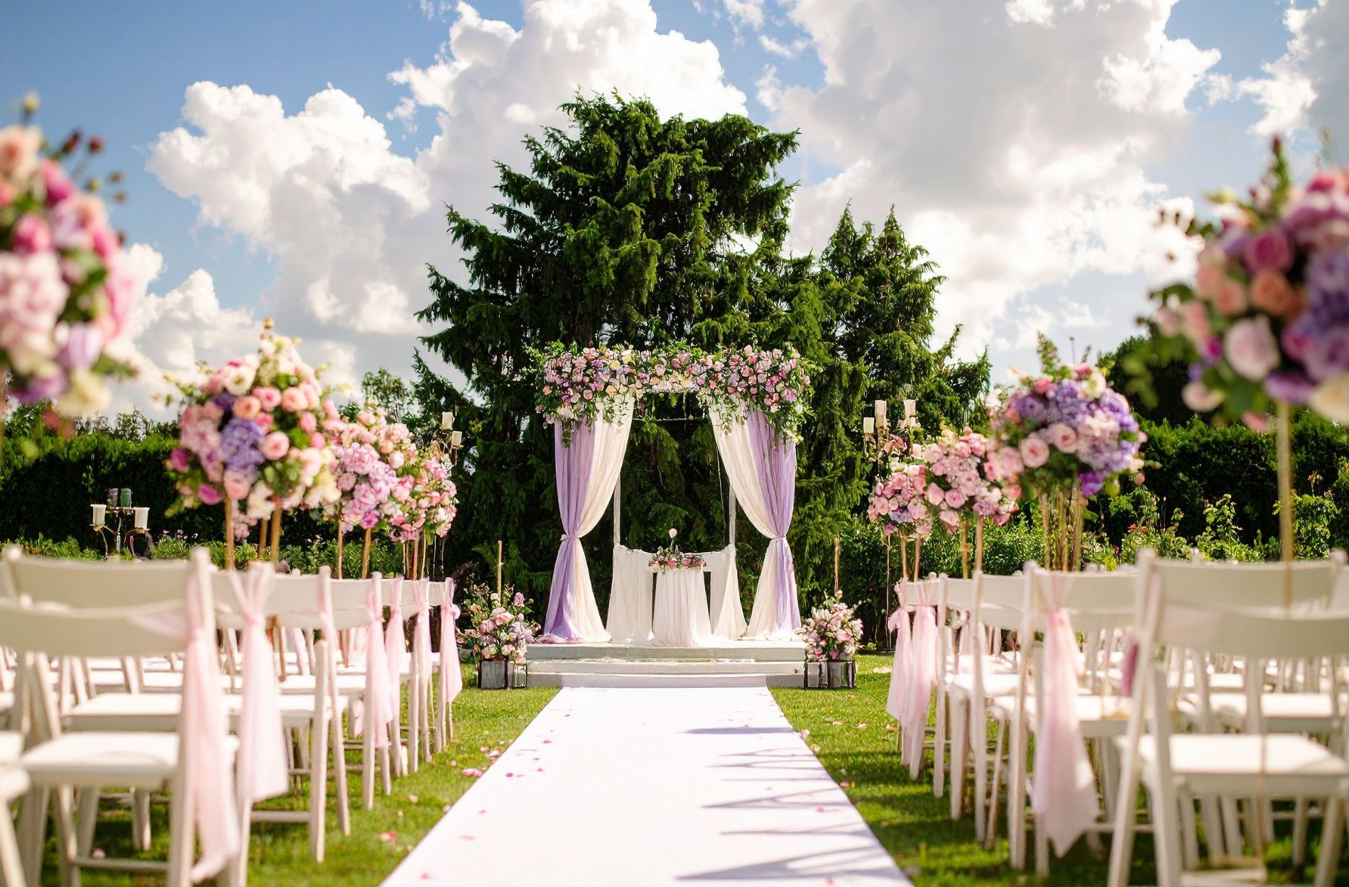 spring wedding