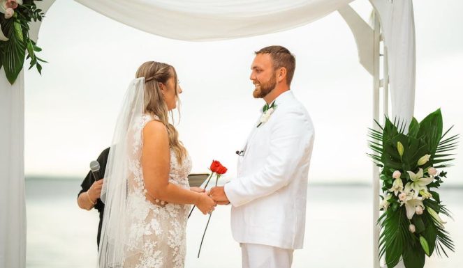 Wedding ceremony and exchanging vows | Wedding Photography | Cherished memories studio